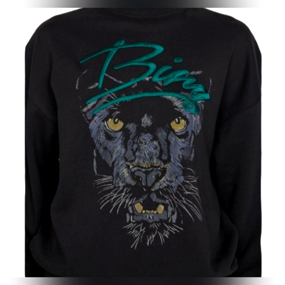 'sold' Anine Bing, Vintage black- Kenny Sweatshirt Panther LNC, A MUST HAVE. - Picture 1 of 4